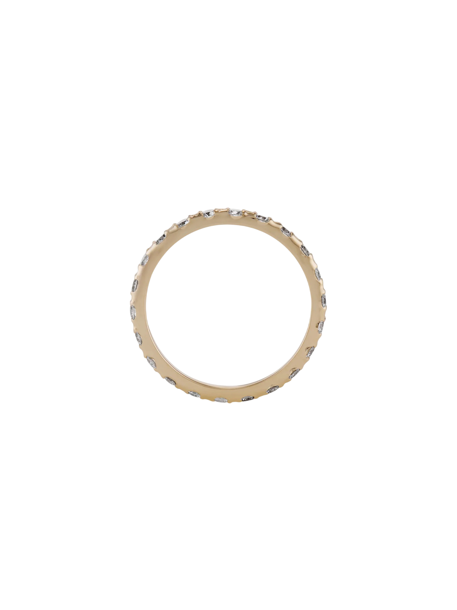 Space between eternity band